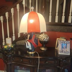 Vintage Golf Bag Table Lamp