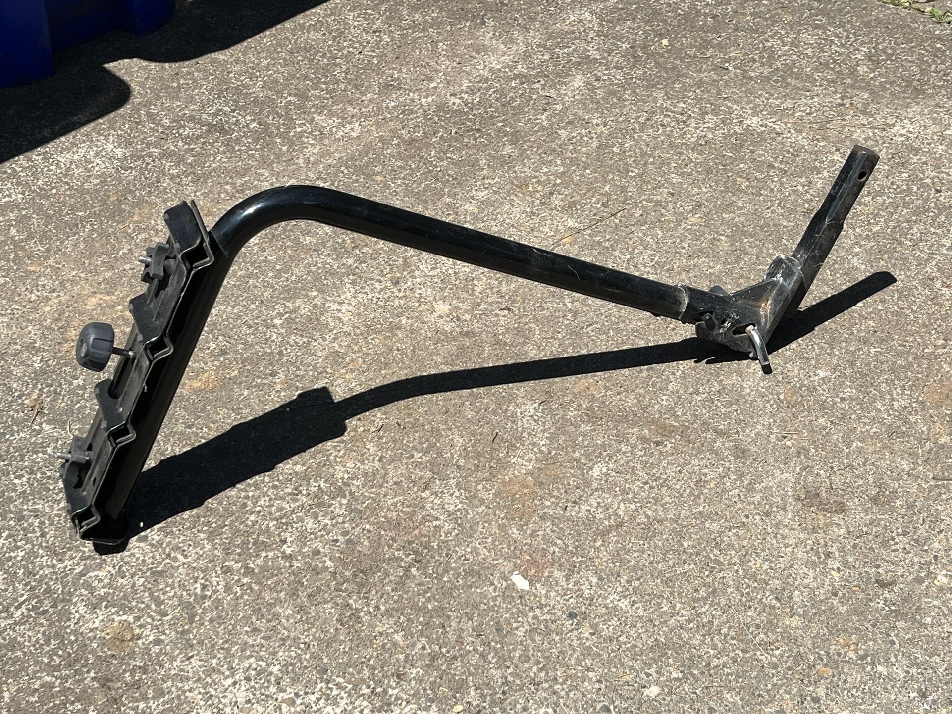 FREE: Just Rite Bike Rack for 1.25” Square Receiver (note: missing key)