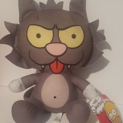 Scratchy Cat Plush Toy