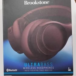 Brookstone Ultrabass Wireless Headphones