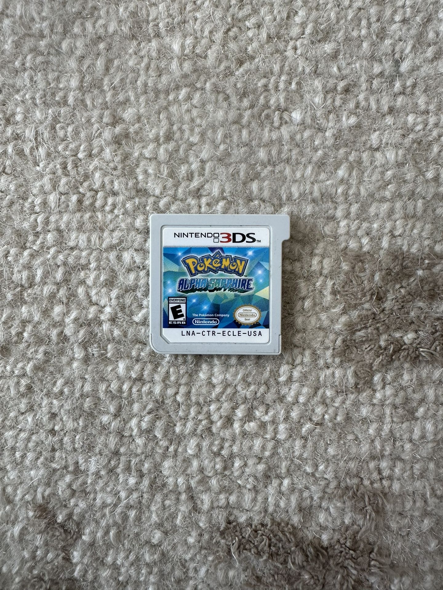 Pokemon Alpha Sapphire (Cart Only, Tested and Working)