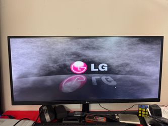 LG 34” UltraWide IPS Monitor 75Hz – Excellent Condition – $100