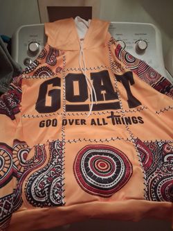 GOAT God Over All Things Graphic Hoodie