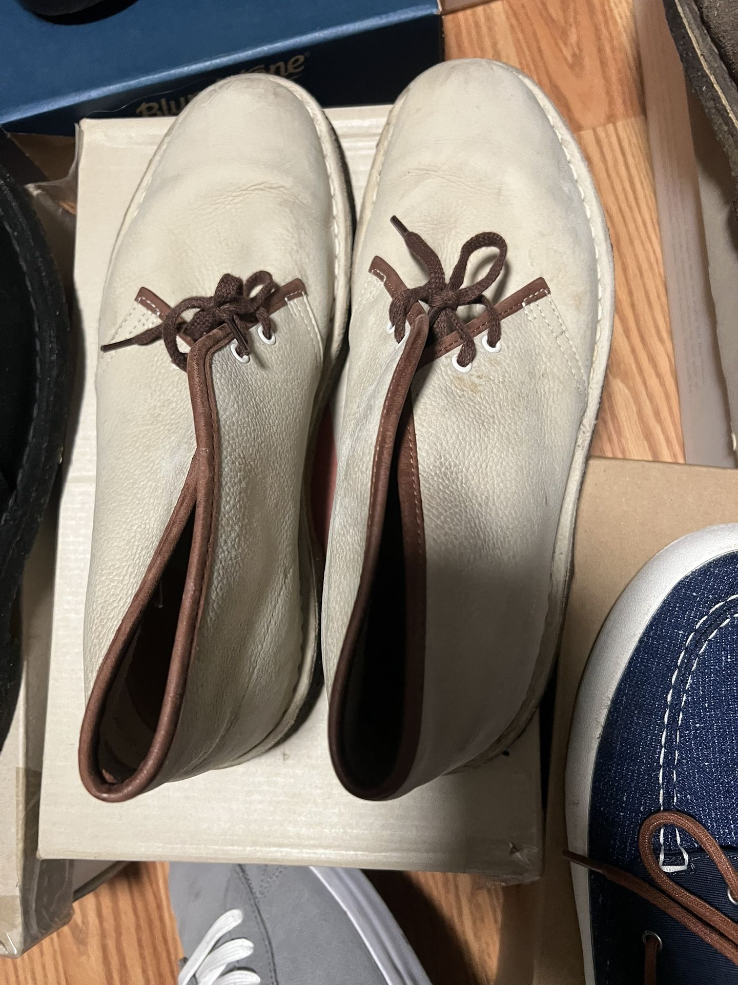 Size 10 Or 10.5 All Brands, Nike, Timberland, Clarks, Sperry, Tasmania, Allen Emmonds More
