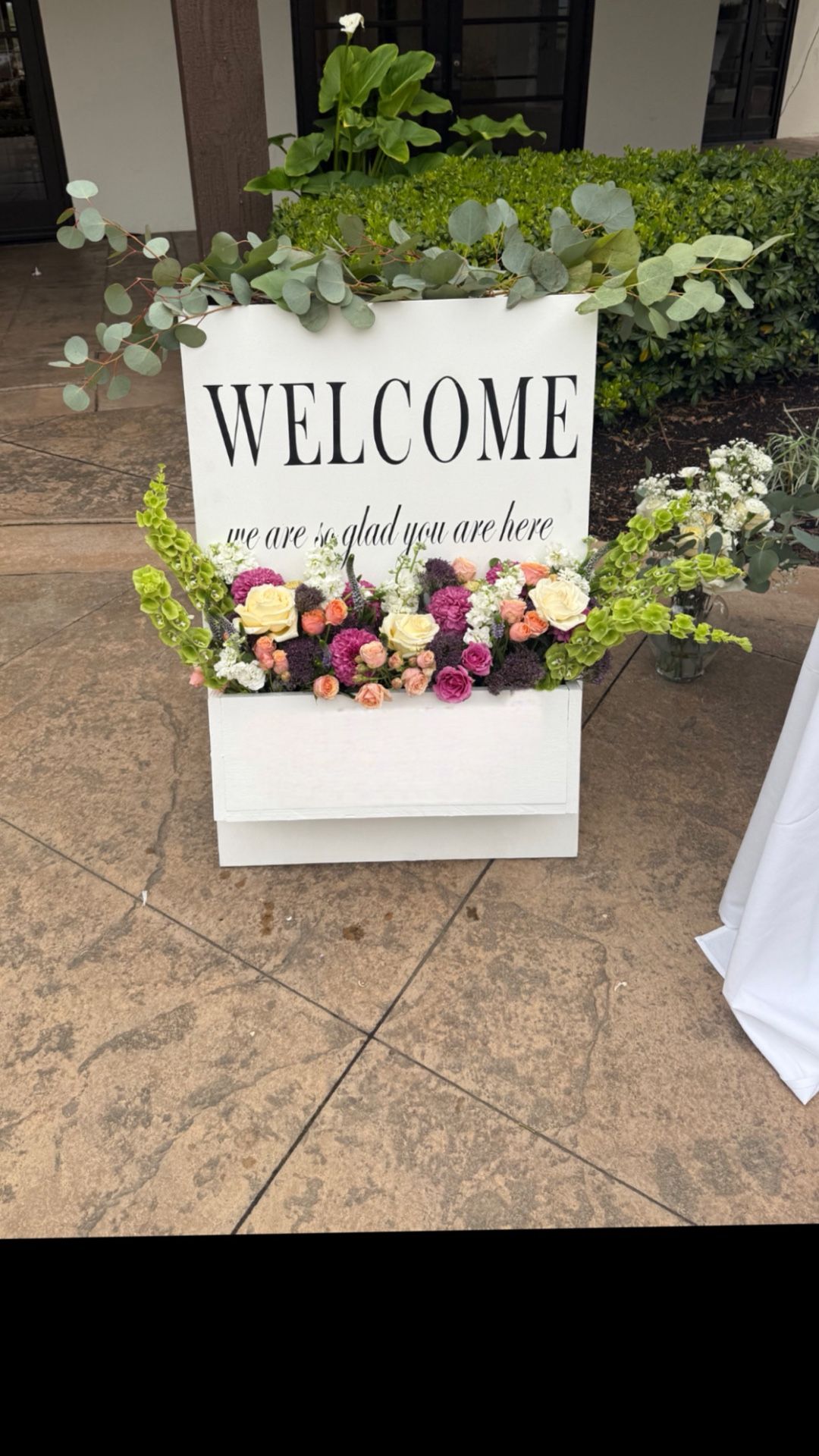  Custom Flower Box A Frame For Weddings