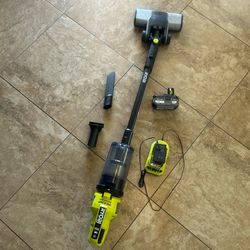 Ryobi 18v HP Brushless Pet Stick Vacuum Kit