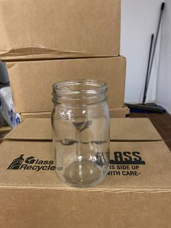12 oz Mason Economy Jars - 70-450 Finish