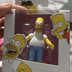 The Simpsons Jakks Pacific Homer Simpson 2.5 Inch Mini Figure - Homero