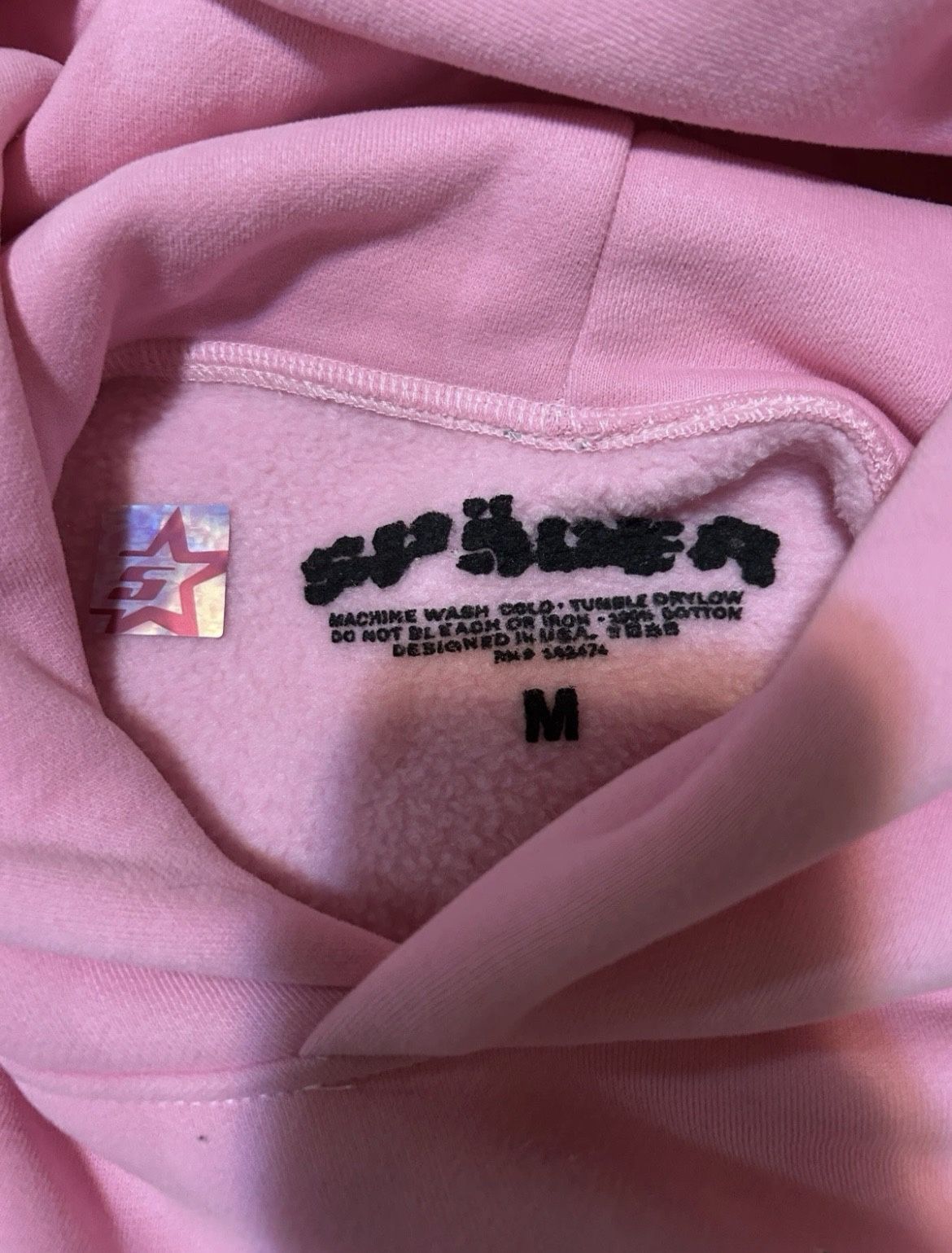 Sp5der Og Pink Hoodie