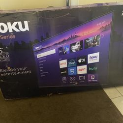 75 Inch Roku Pro Series TV New (2025)