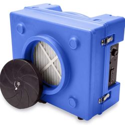 New In Box!! B-Air RA-650 HEPA Air Scrubber Commercial Industrial Grade Air Purifier Negative Air Machine for Water Damage Restoration, Blue