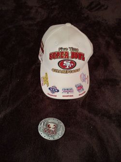 5 time Superbowl champions , 49ers belt buckle