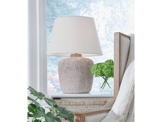 Danry Distressed Cream Table Lamp