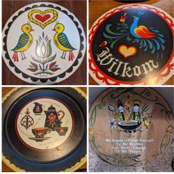 Vintage Dutch Wall Hangers Plaques 5-10 Each