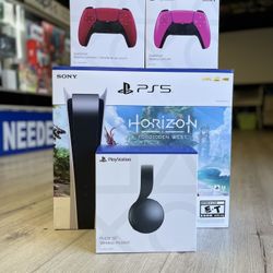 PlayStation 5 Disc Edition (Bundles Available)