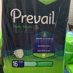 Prevail Daily Brief -16 Pieces- S Size 