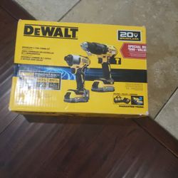 dewalt combo 20 v brushless