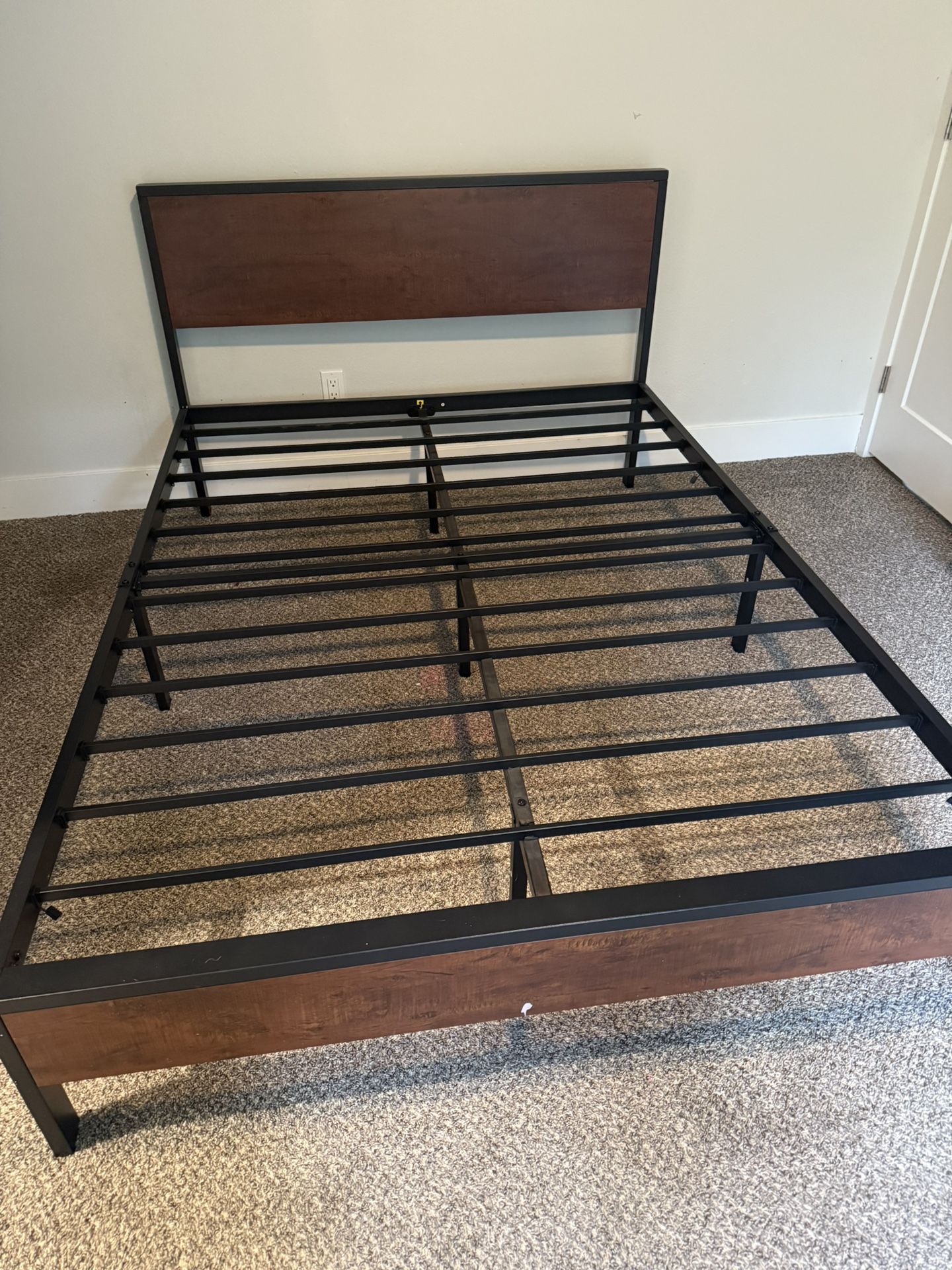 Full Bed Frame NO MATTRESS