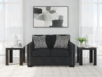 Jasmine Peaks Coal Loveseat (Online Special Price)