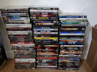 Bundle of DVDs 111 count