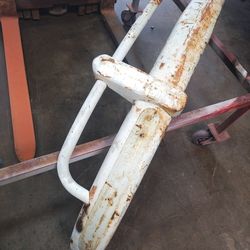 Vw Split window bus deluxe front bumper with bumper brackets $250