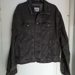 Men's Denim Trucker Large Flex Jacket