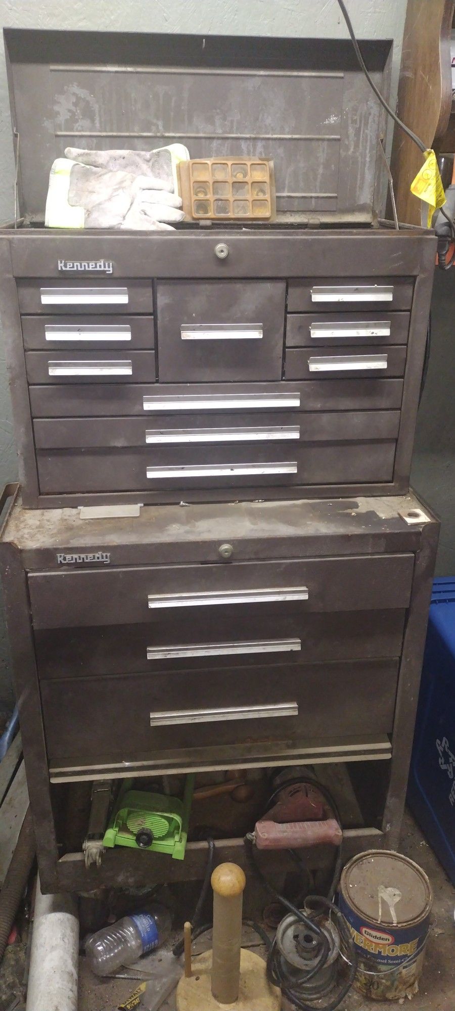 Kennedy Tool Box With Tools