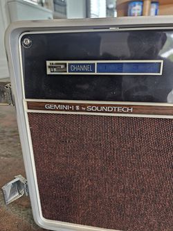 Electrophonic Solid State 8-Track AM/FM Stereo receiver.