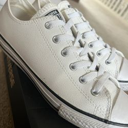 Woman’s - Leather Converse Shoes 