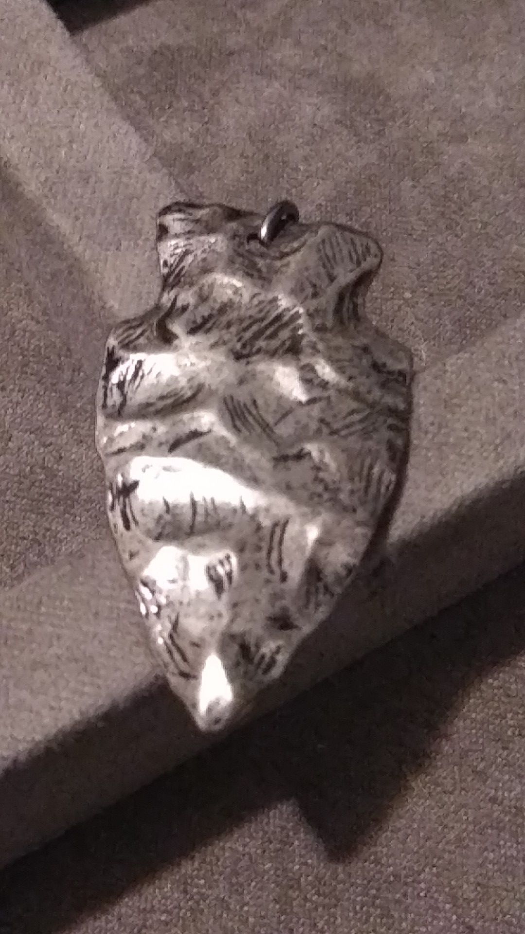 Silver Arrowhead Charm