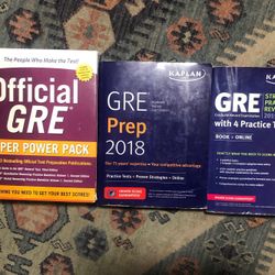 GRE Prep Books 