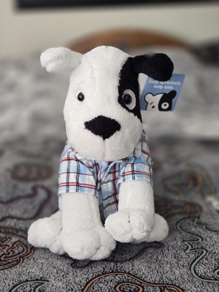Mervyn's Sprockets Dog Plush Stuffed Animal Toy