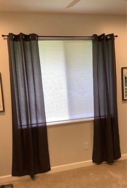Curtains - 2 panels - Grommet