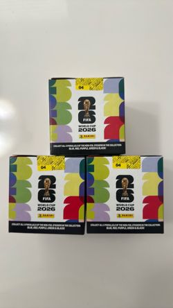 Panini stickers box of 50 2026 World Cup