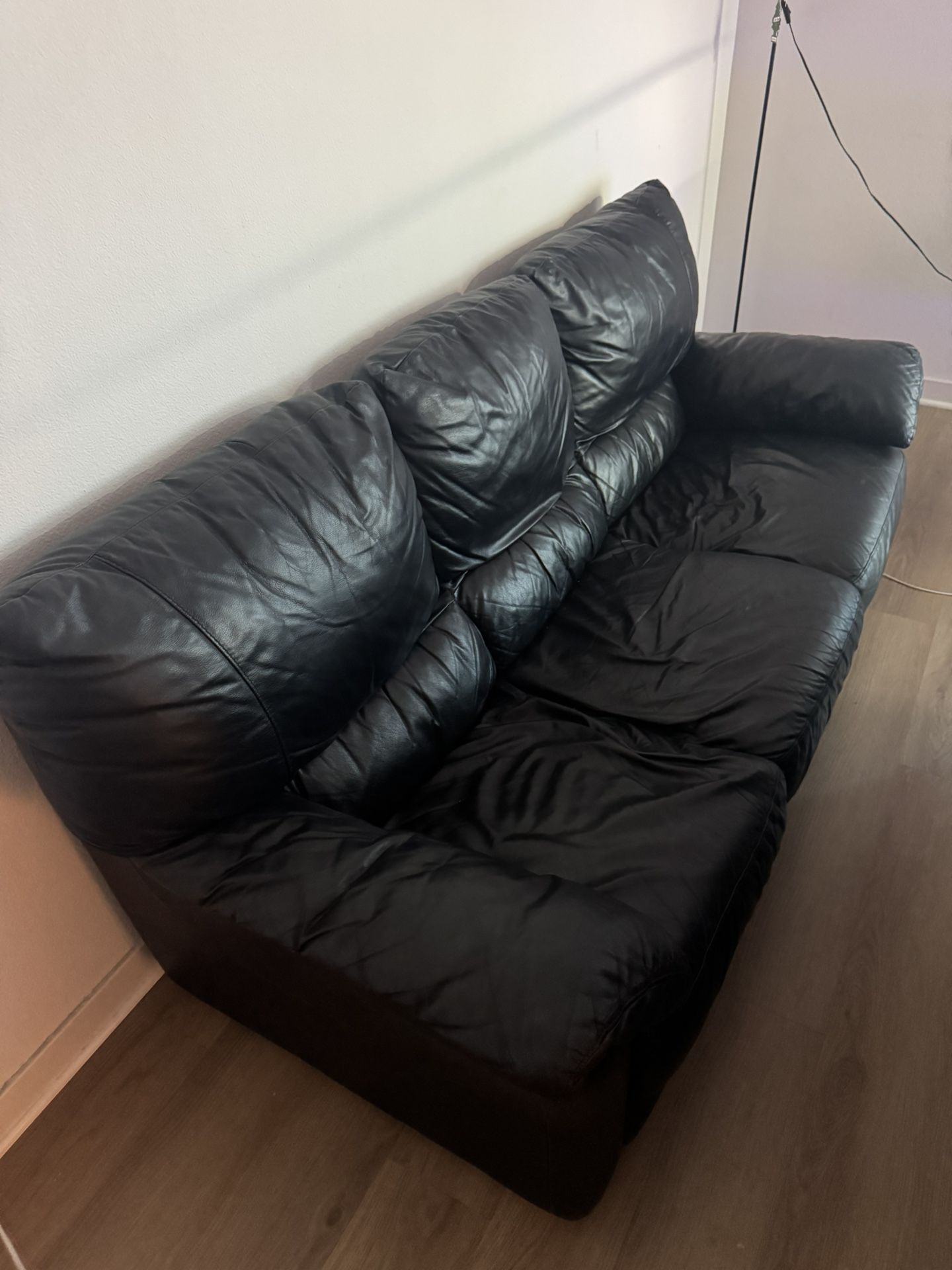 leather couch