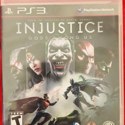 PS3 Injustice Gods Among Us