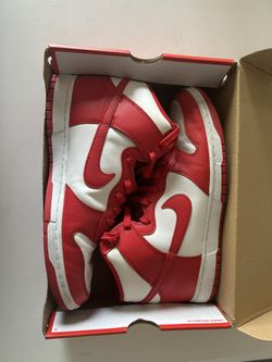 Red/white Nikes