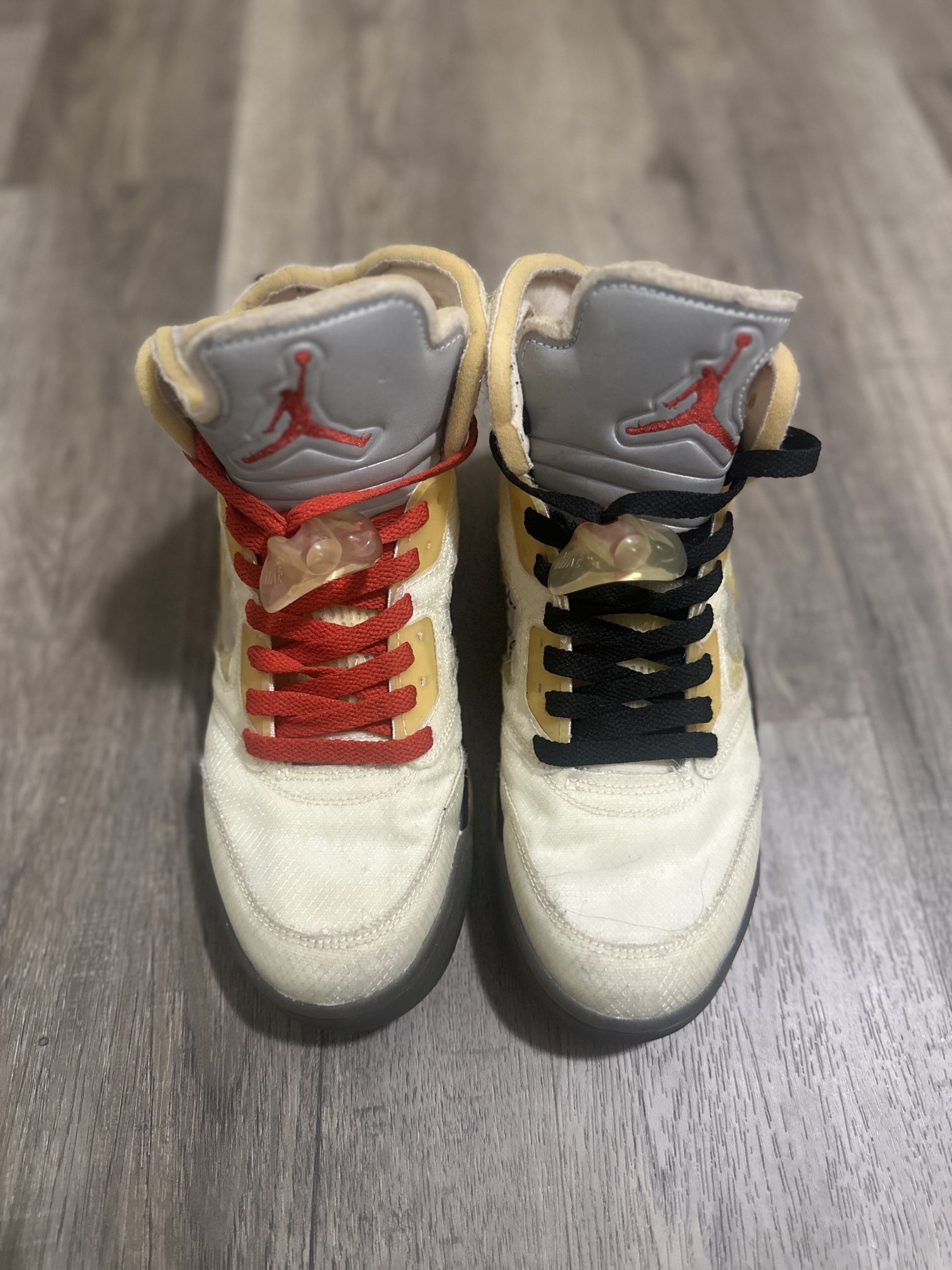 Nike Off White Jordan 5 “Sail”