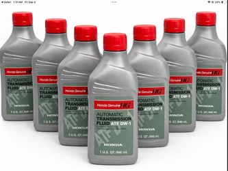 Honda DW1 automatic transmission fluid 13.00 each quart