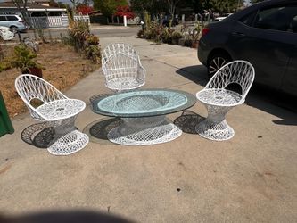 Vintage patio set
