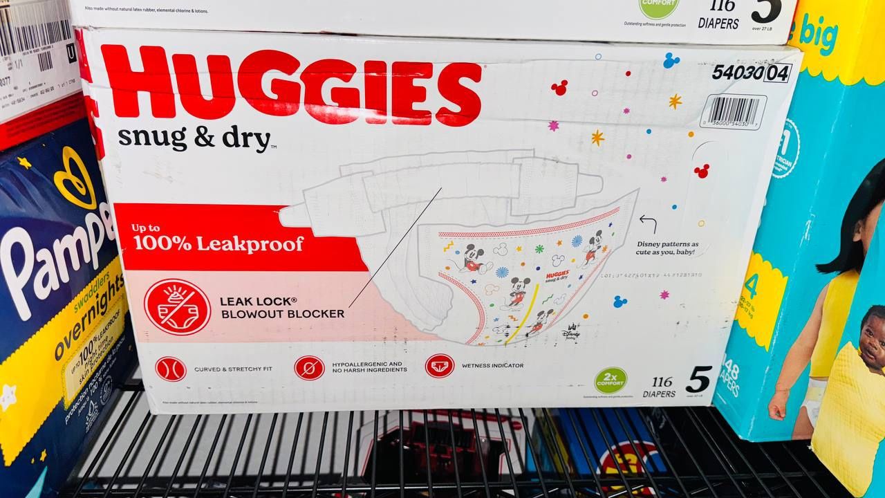 Huggies Snug And Dry Size 5