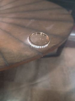 .25 karat 18 Yellow gold eternity band