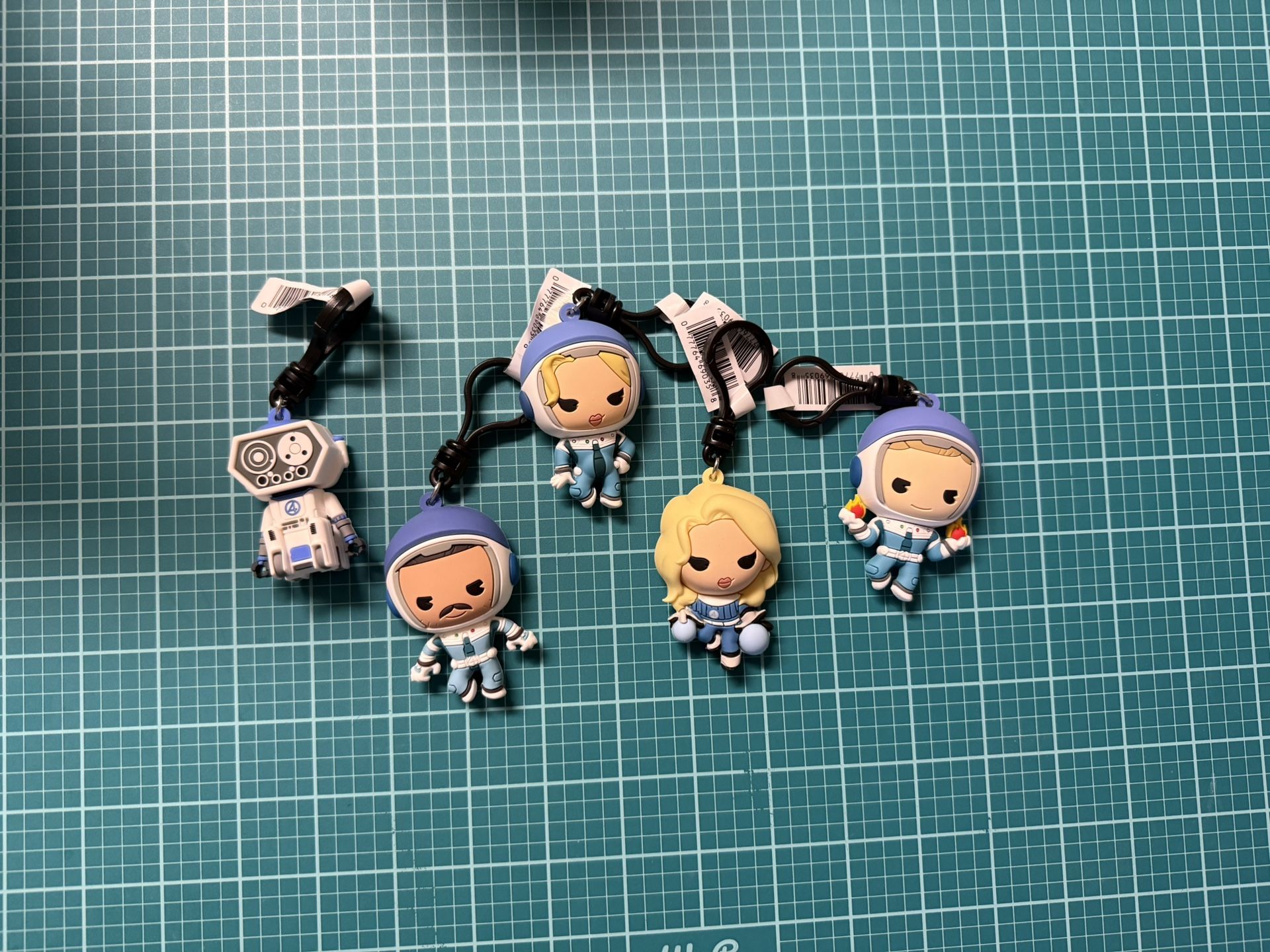 Fantastic Four Collectible Keychains