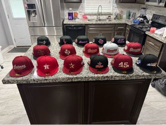 Astros hats 7 3/8