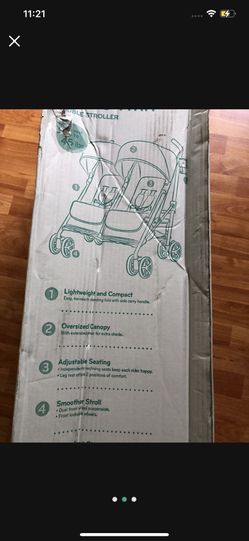 Stroller Double Even flow 