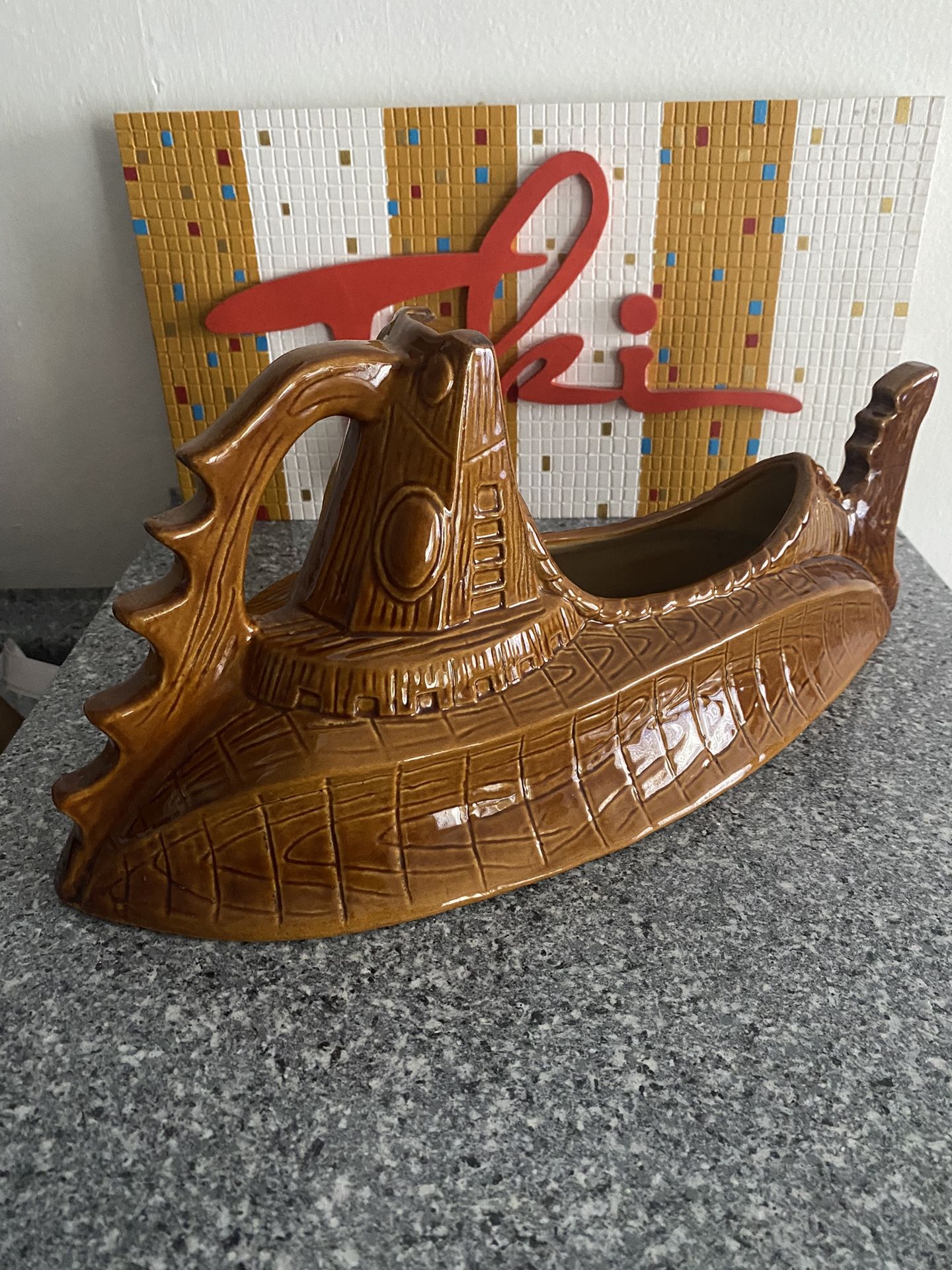 Disney 1st Edition Trader Sam’s Nautilus Tiki Mug