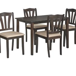 Metropolitan Five-Piece Dining Set, Multiple Colors: Still in the box