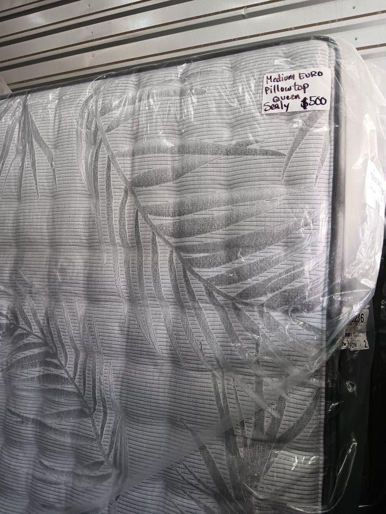 New Sealey Pasterpedic Mattresses for Sale in Rancho Cucamonga, CA