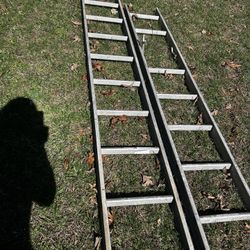 16’ Aluminum Extension Ladder (Read Details)
