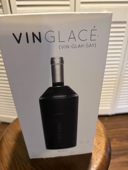 Vinglacé Wine Bottle Chiller (Black) — New in Box